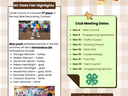 Picture of November's 4-H Newsletter