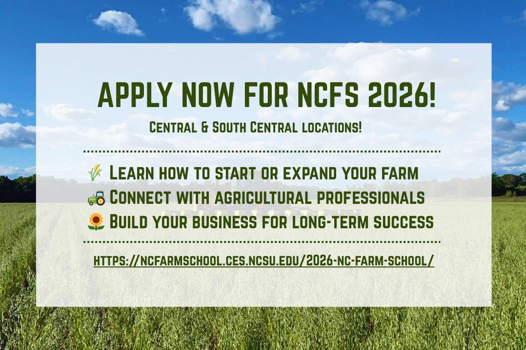 NC Farm school flyer