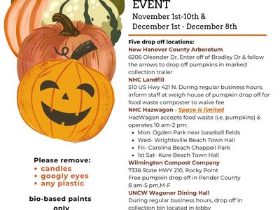 Pumpkin Composting Event 2025