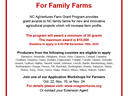 Grant Opportunity for Family Farms