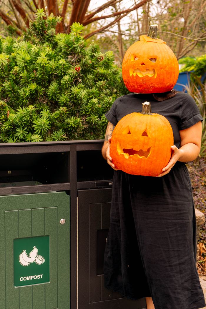 Remember to compost your pumpkins!