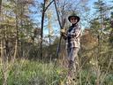 Lynn Bartosh in her meadow