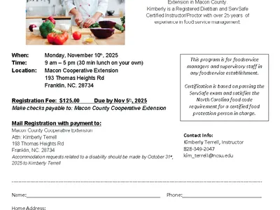 ServSafe Registration