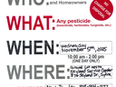 The Who, What, When and Where of Pesticide Disposal Day.