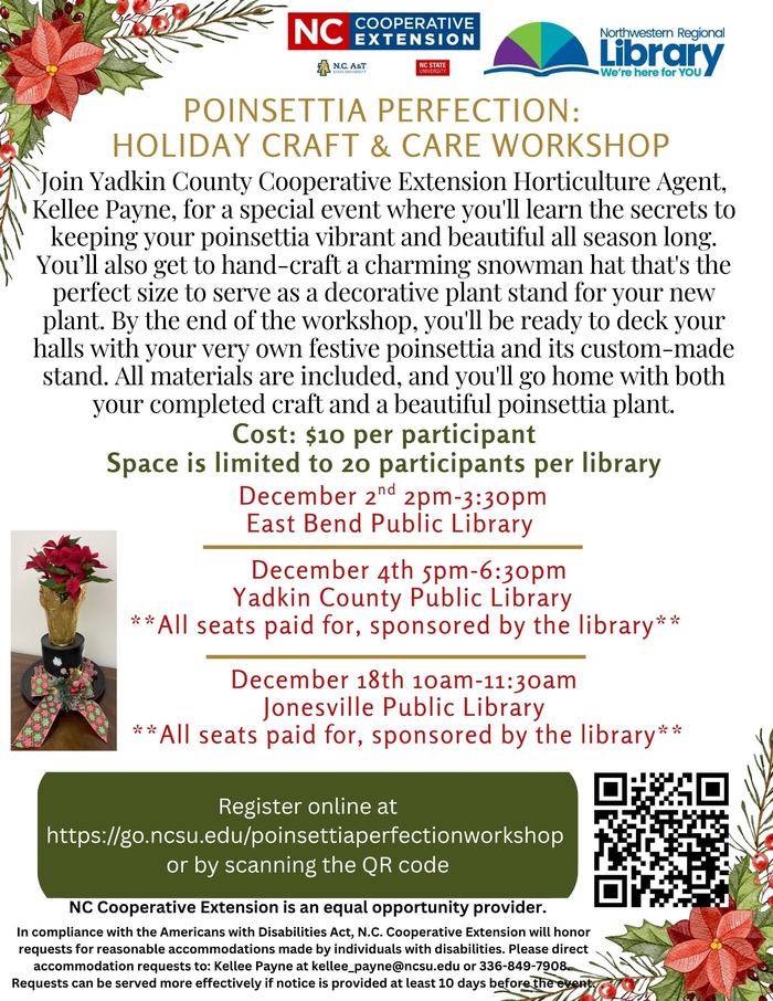 Poinsettia Perfection Flyer