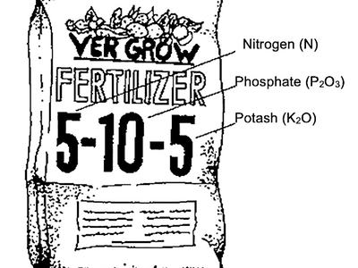 bag of fertilizer