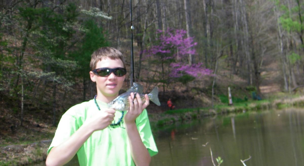 catching fish
