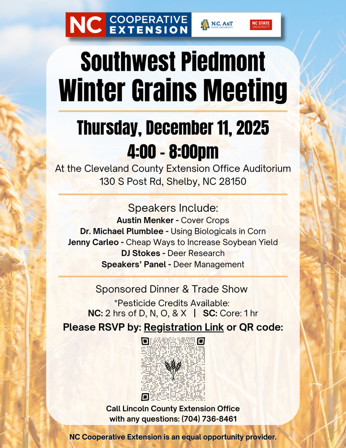 Winter Grain Meeting 2025 Flyer