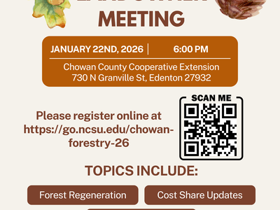 Flyer with meeting details