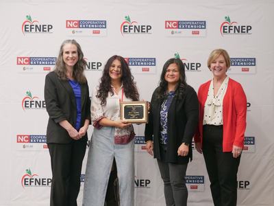 Left to right: Katryn Eske, Patty Saltpaw, Lisa Benavente, Sarah Kirby