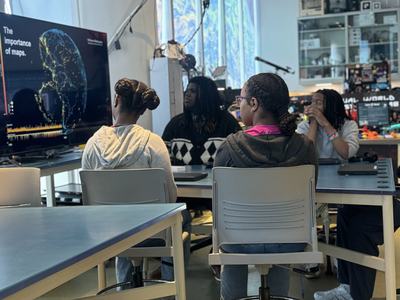 Teen LEADS GIS Mapping lesson at NC Museum of Natural Sciences