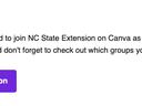 Screenshot of Canva Invite Email