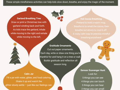 Mindfulness Christmas Activities For Kids & Families