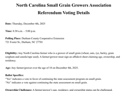 North-Carolina-Small-Grain-Growers-Association-Referendum-Voting-Details-Date-Thursday-December-4th-2025-Time-830-a.m.-–-500-p.m.-Polling-Places-County-Extension-Centers-Eligibility-Any-North-Ca