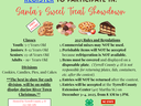 Flyer for Santa's Sweet Treat Showdown. This flyer is advertising a baking competition that is open to the public.