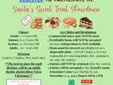 Flyer for Santa's Sweet Treat Showdown. This flyer is advertising a baking competition that is open to the public.