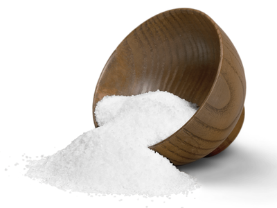 picture of a spilled bowl of salt