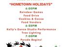 Tree lighting and holiday parade schedule