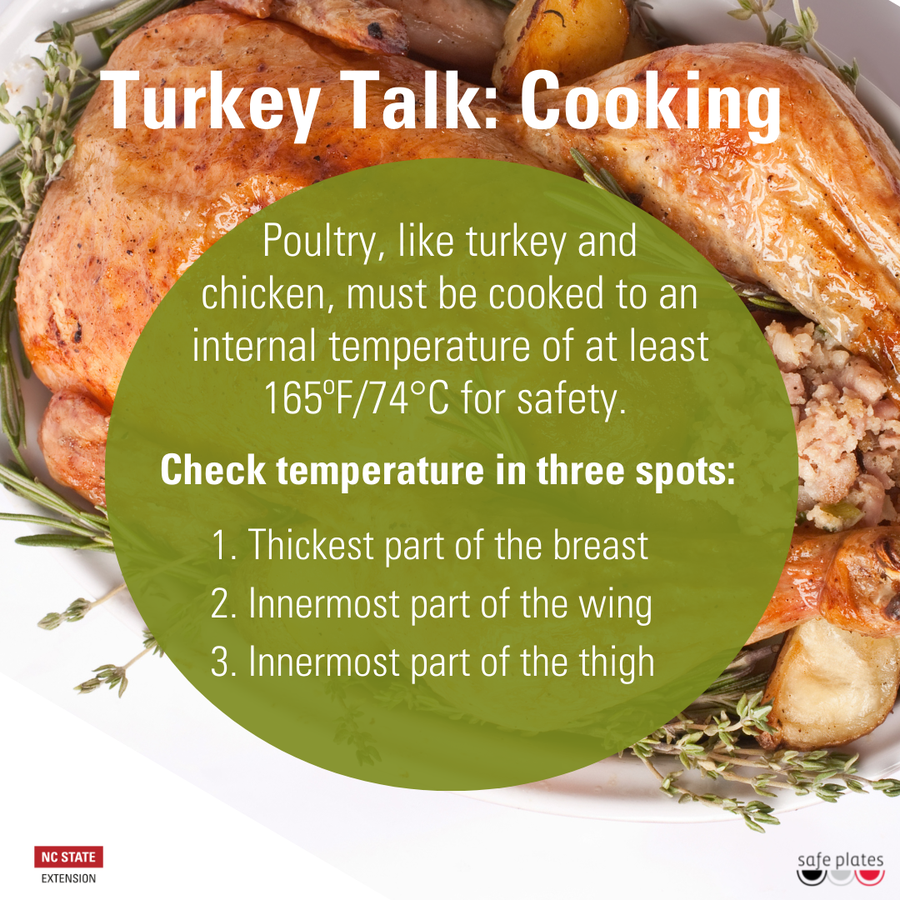 Turkey Talk on turkey and dressing background