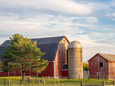 farm silo and barn Image by Renee Gaudet from Pixabay