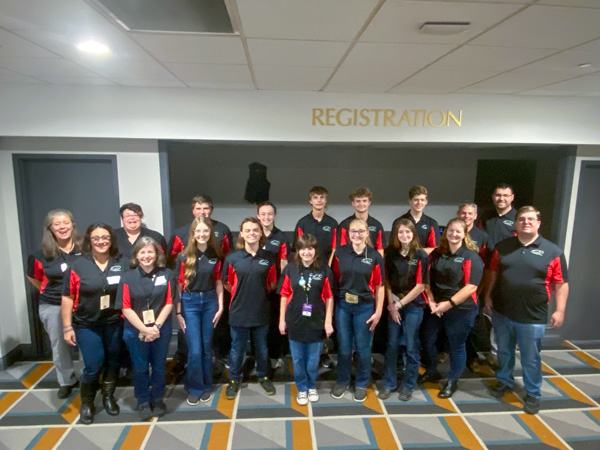 group of attendees and coaches