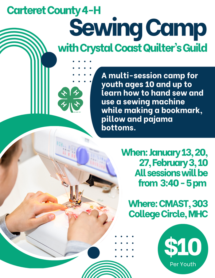 Sewing Camp Poster