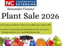 Flyer for 2026 Fruit Plant Sale - Order NOW for pickup on March 5-6th @ 151 W Main Ave. Taylorsville Place your order by contacting Cari Rosenbalm at 828-632-4451 or through email at cari_rosenbalm@ncsu.edu