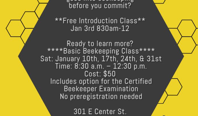 2026 Beekeeping Classes - Davidson County Center | N.C. Cooperative ...