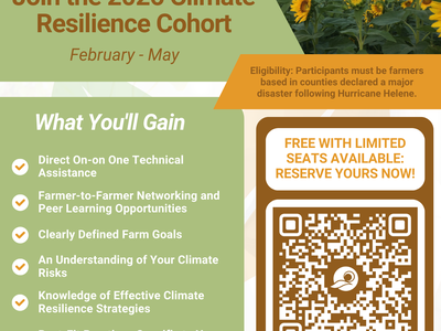 Bullet points pertaining to the 2026 Farm Resilience Cohort