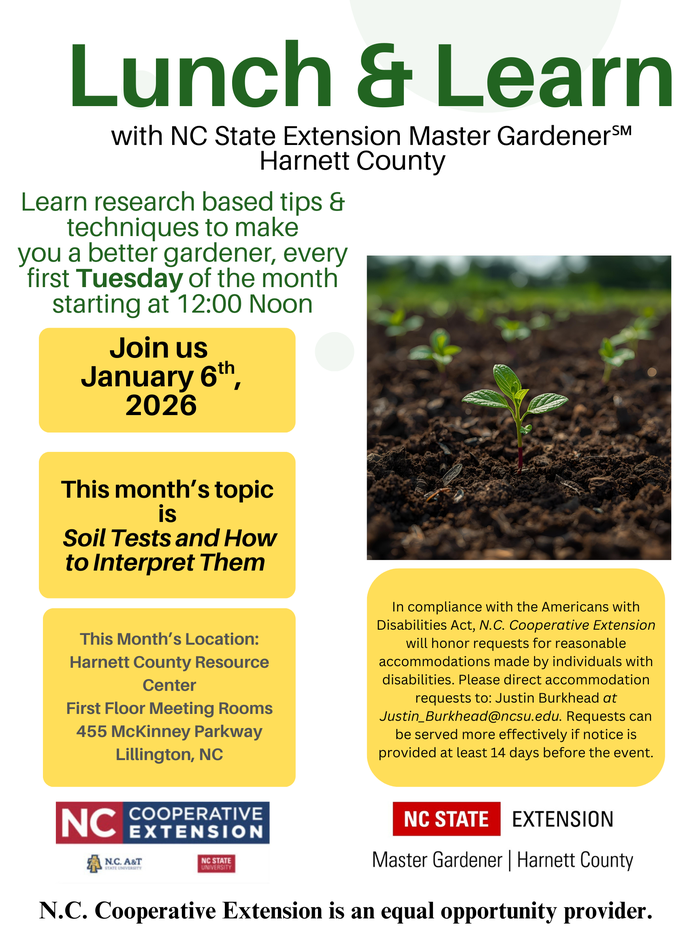 Lunch and Learn with Extension Master Gardener