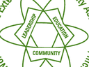 N.C. Extension & Community Association emblem with words LEADERSHIP, EDUCATION, COMMUNITY