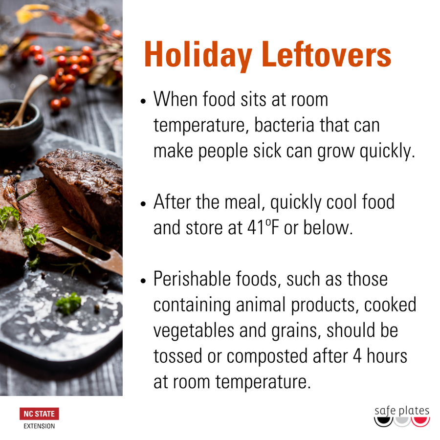 oring, cooling, perishable food instructionsts Leftovers 