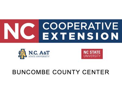 Red, white, and Blue NC Cooperative Extension, Buncombe County Center.
