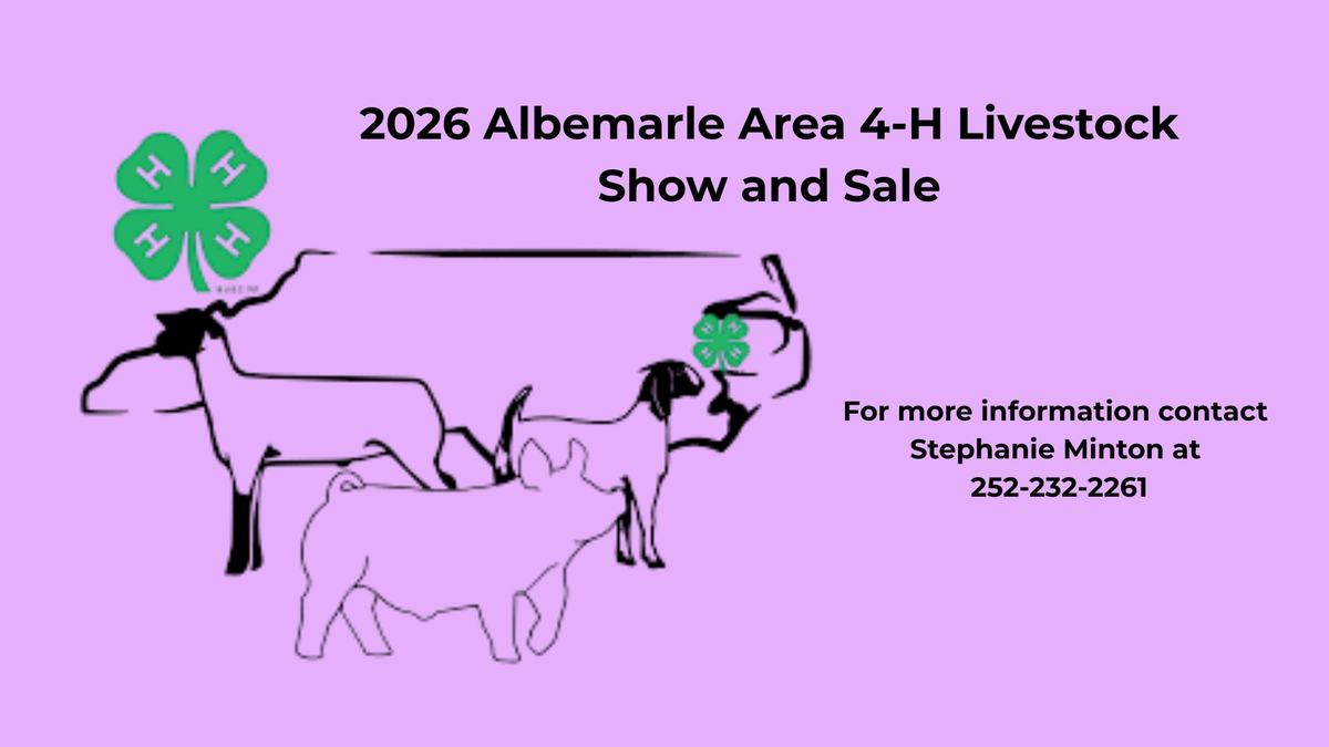 Albemarle Area Livestock Show and Sale
