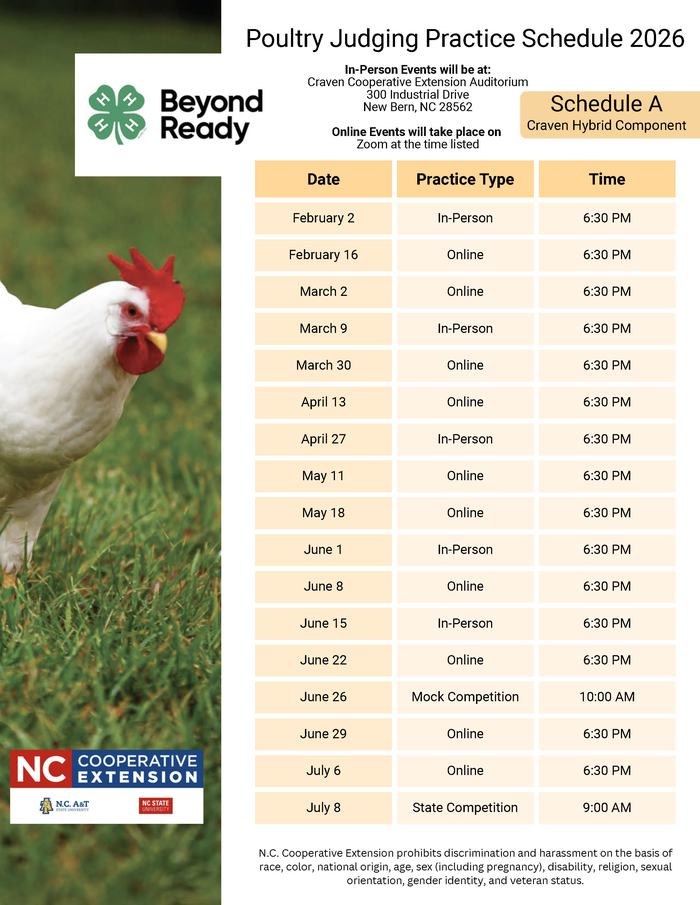 Hybrid dates for PJ practice. Feb 2 - July 8 sessions