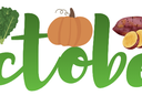 October with a pumpkin kale and sweet potato