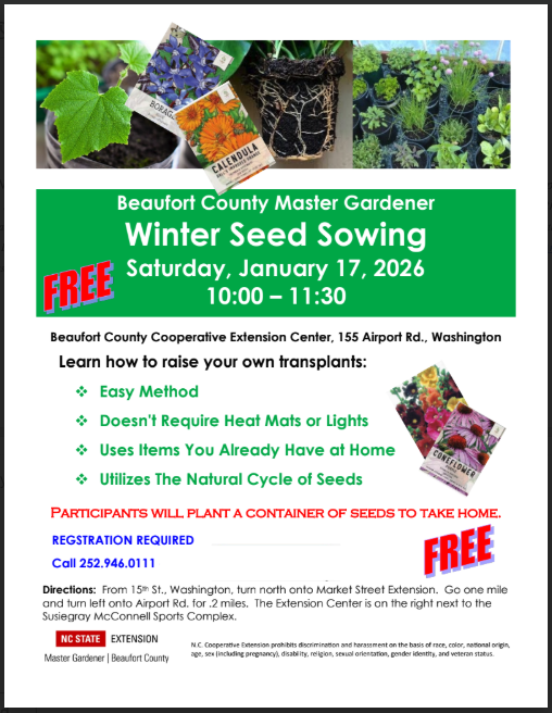 2026 WINTER SEED SOWING CLASS