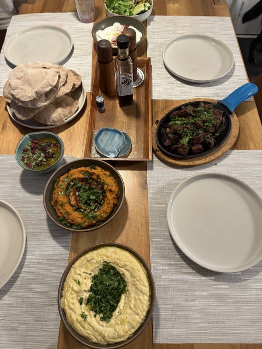 Slowing down and sharing a homemade meal is one of my favorite ways to connect. Photo courtesy of Morgan King