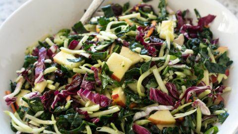 Holiday Red and Green Slaw