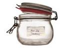 empty jar with open lid