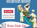 Volunteers needed for NC Extension Master Food Volunteers
