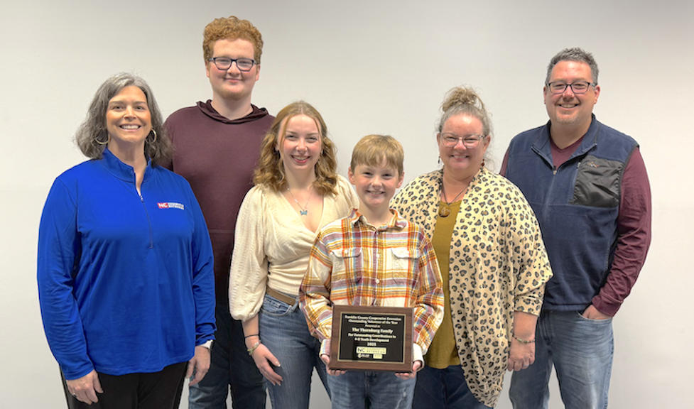 4-H Volunteers of the Year, Thornburg family