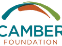 Camber Foundation logo with three curved brushstroke arcs above the text "CAMBER FOUNDATION"