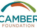 Camber Foundation logo with three curved brushstroke arcs above the text "CAMBER FOUNDATION"