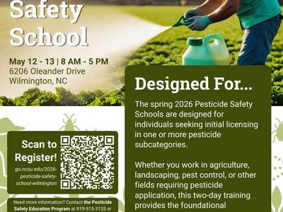 Pesticide Safety School Flyer