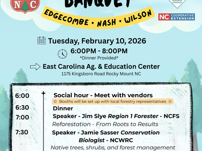 Forestry Banquet flyer