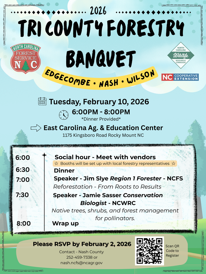 Forestry Banquet flyer