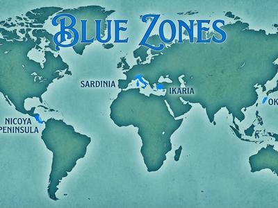 Blue Zones are remarkable regions where people live well into their 90s and beyond