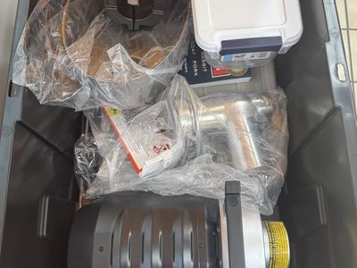 inside the meat grinder kit