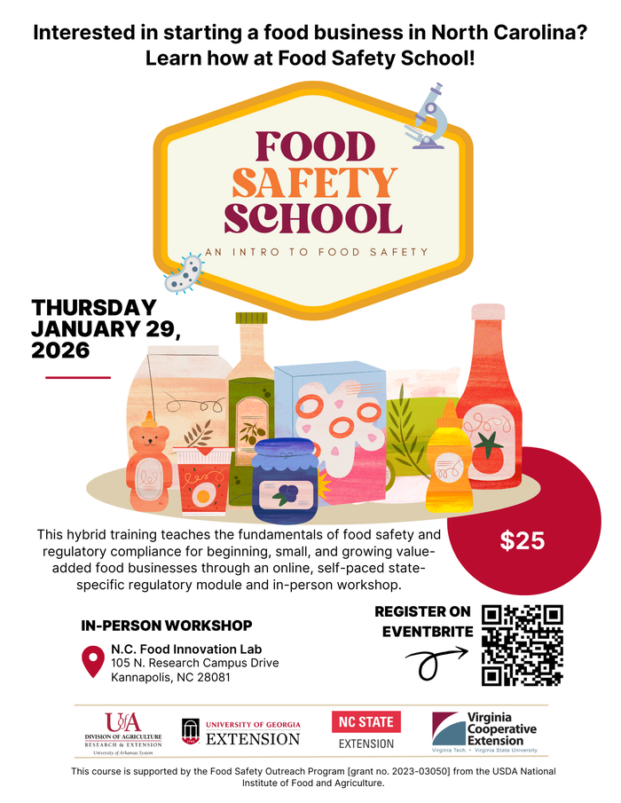 food safety school flyer